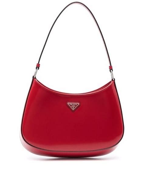 red prada cleo bag